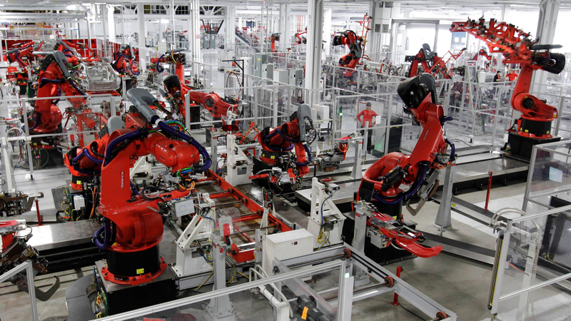 Illustration for article titled 18 Gorgeous Images of Job-Stealing Factory Robots